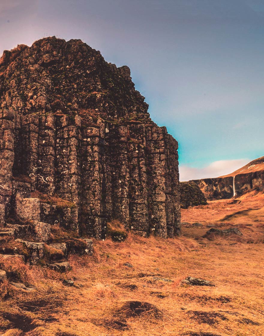 Dverghamrar is a natural wonder near kirkjubaejarklaustur which is a 30 minute drive from hrifunes nature park hotel