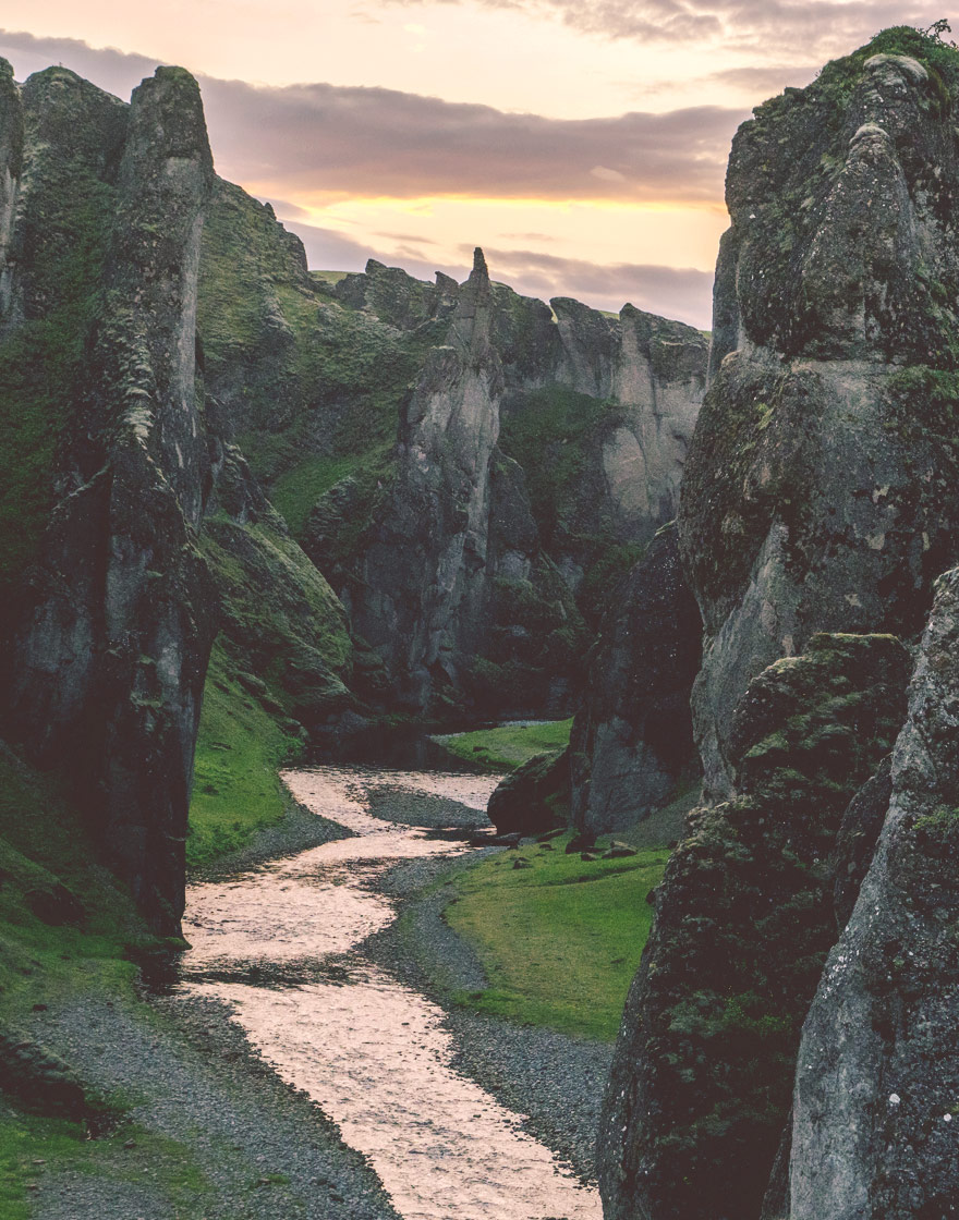 Fjadrargljufur has a rich history and is one of icelands most popular tourist attractions near hrifunes nature park