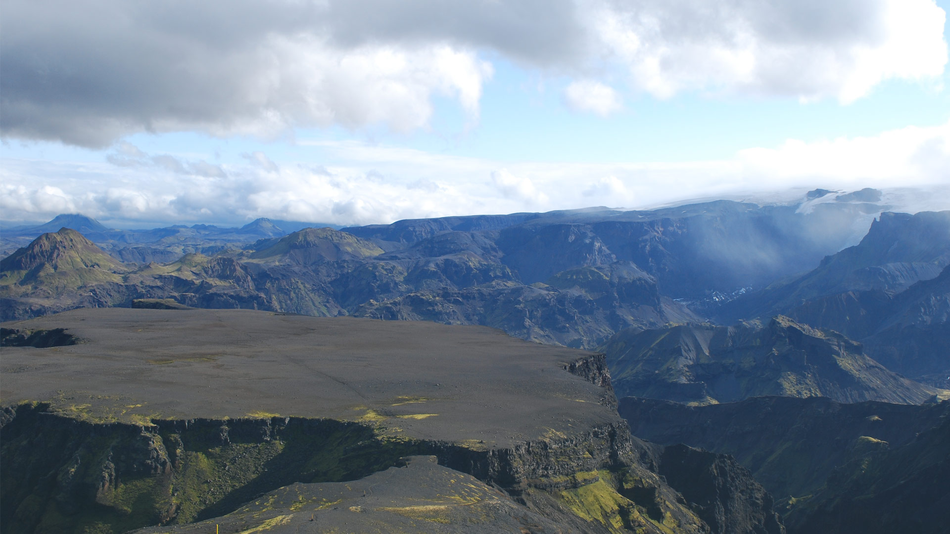 Thorsmork is one of icelands most popular hiking spots, near hrifunes nature park cabins in south iceland