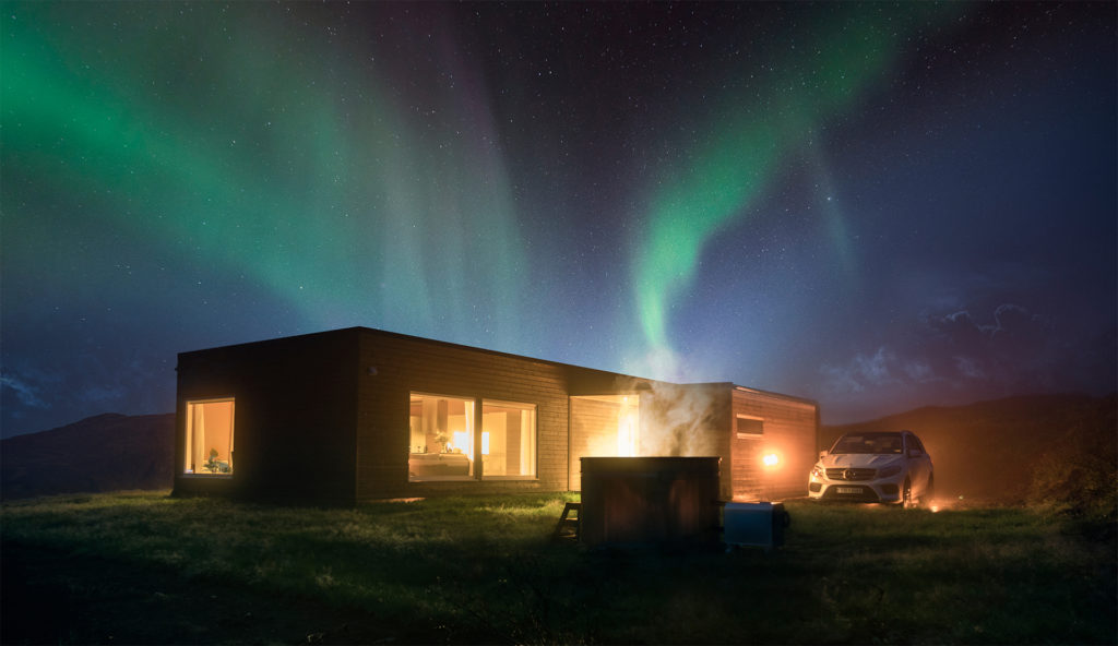 Hrifunes Nature Park hotel Northern Lights